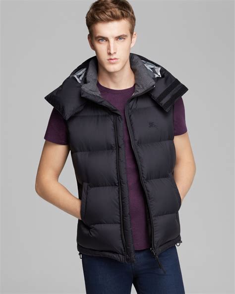 burberry puffer vest|burberry puffer vest men's.